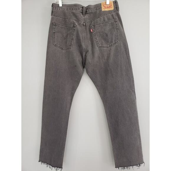 NEW Levi's 501 Womens Original High Rise Faded Black Jeans Size 31x30 - Picture 4 of 5